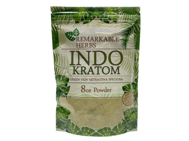 REMARKABLE HERBS GREEN VEIN INDO 8OZ POWDER