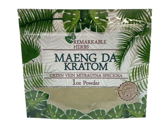 REMARKABLE HERBS GREEN VEIN MAENG DA 1OZ POWDER