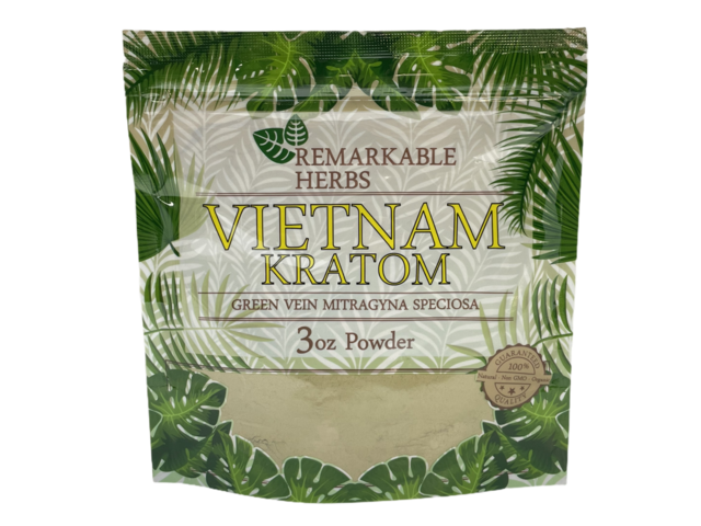 REMARKABLE HERBS GREEN VEIN VIETNAM 3OZ POWDER