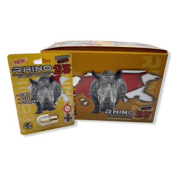 RHINO 25 PLATINUM 35000 BOX OF 24