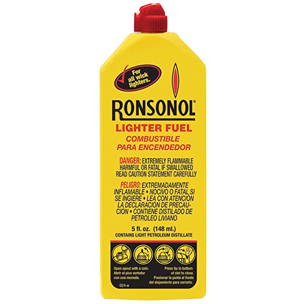 RONSONOL LIGHTER FUEL 5 FL OZ. 148ML SINGLE