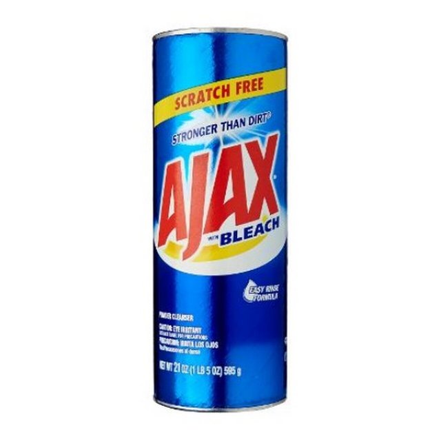 SAFE CAN AJAX WITH BLEACH