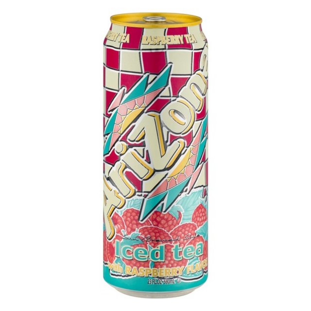 SAFE CAN ARIZONA ICED TEA WITH RASPBERRY FLAVOR