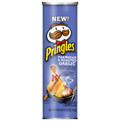 SAFE PRINGLES PARMESAN & ROASTED GARLIC LARGE