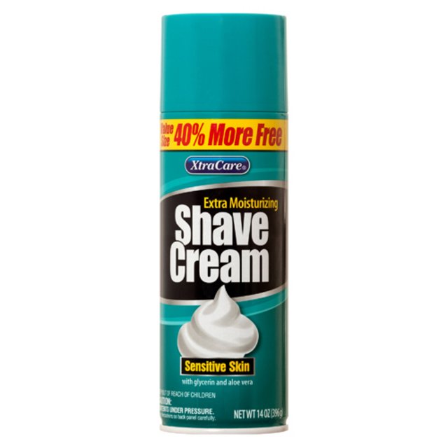 SAFE SPRAY CAN SHAVE CREAM