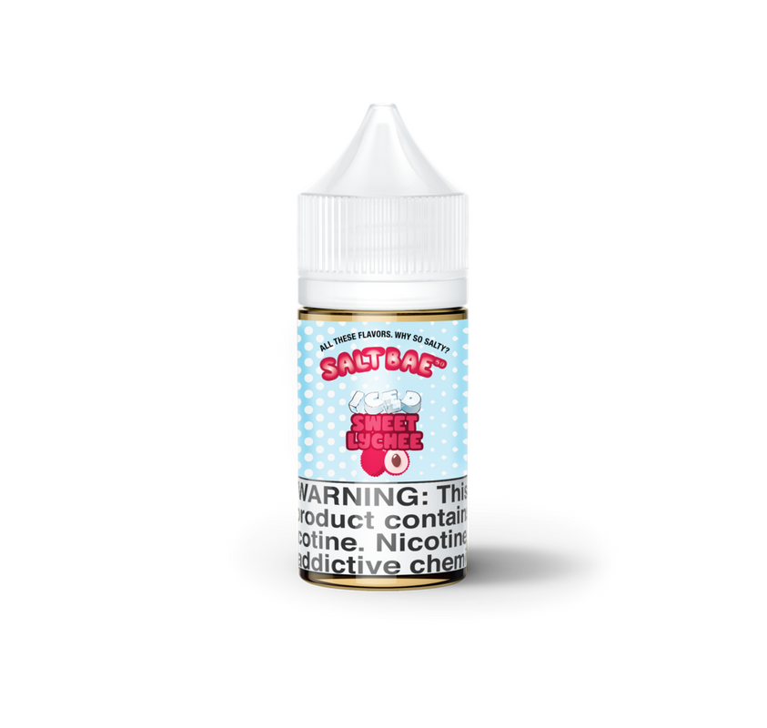 SALTBAE 25MG ICED SWEET LYCHEE 30ML