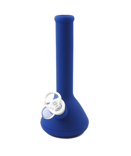 SILICONE BEAKER WATER PIPE 7.5" H4