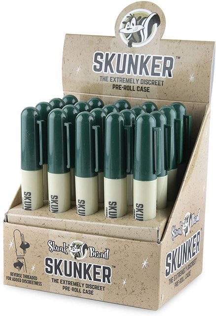 SKUNK BRAND SKUNKER STASH PENS BOX OF 20