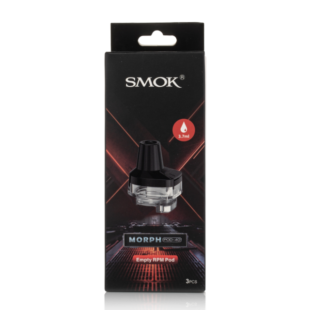 SMOK MORPH POD-40 EMPTY RPM POD 3CT