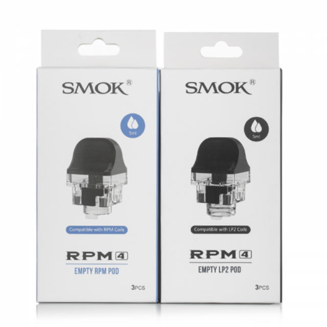 SMOK RPM 4 EMPTY LP2 POD 3CT