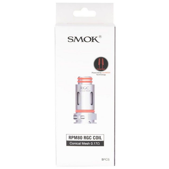 SMOK RPM80 RGC CONICAL MESH COIL 0.17OHM 5CT