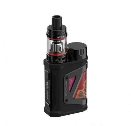 SMOK SCAR-MINI KIT RED STABILIZING WOOD