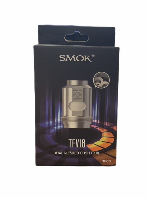 SMOK TFV18 0.15OHM DUAL MESHED COIL 3PCS