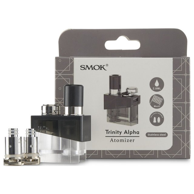 SMOK TRINITY ALPHA ATOMIZER PRISM GOLD