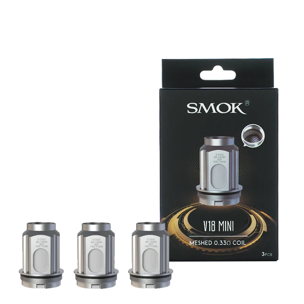 SMOK V18 MINI COIL 3CT (MESHED 0.2OHM)