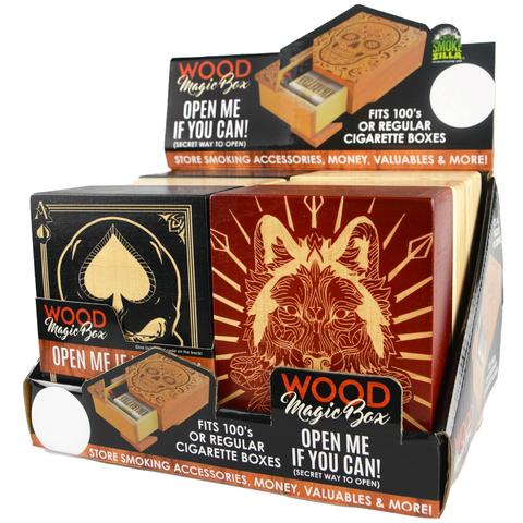 SMOKEZILLA MAGIC WOODEN BOX