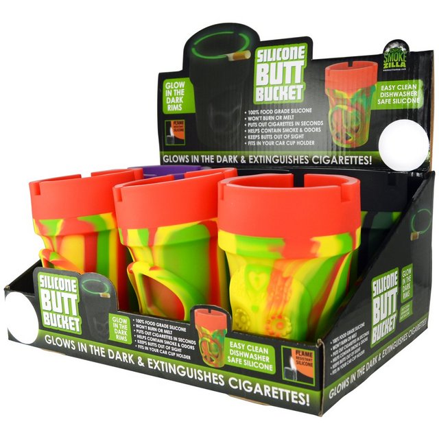 SMOKEZILLA SILICONE BUTT BUCKET BOX OF 6 #25428