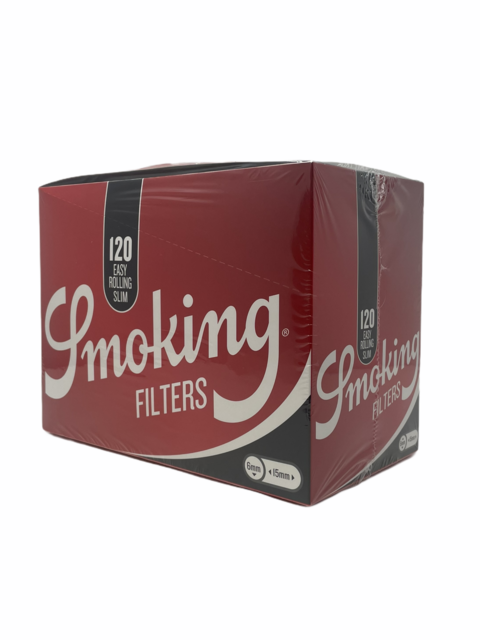 SMOKING EASY ROLLING SLIM SIZE FILTERS 15MM X 6MM