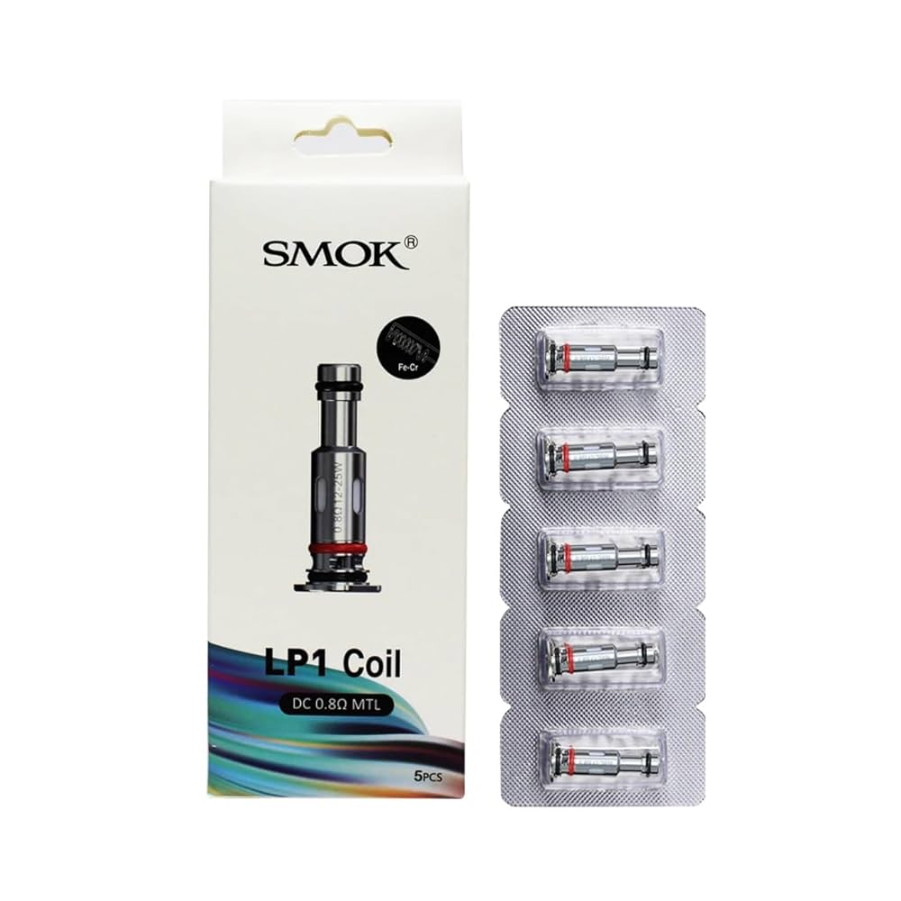 SMPKE LP1 TURBO MESHED 0.9OHM MTL COIL 5CT