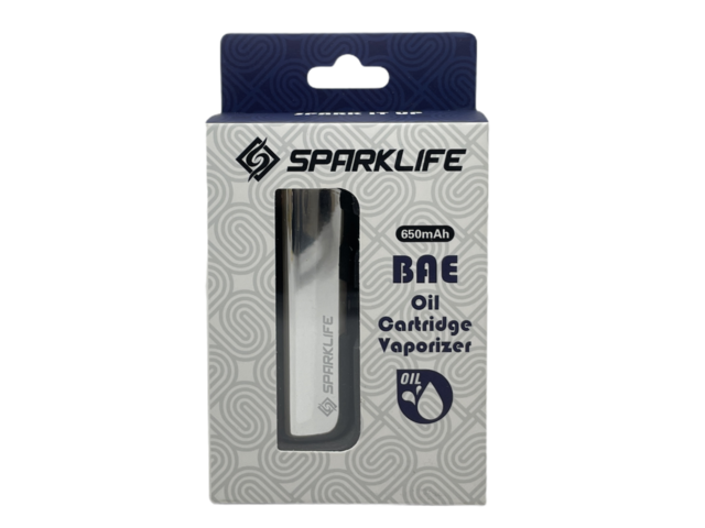 SPARKLIFE BAE 650MAH VAPORIZER CHROME SILVER