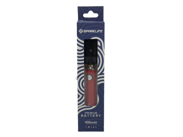 SPARKLIFE TWIST SLIM PEN 400MAH RED