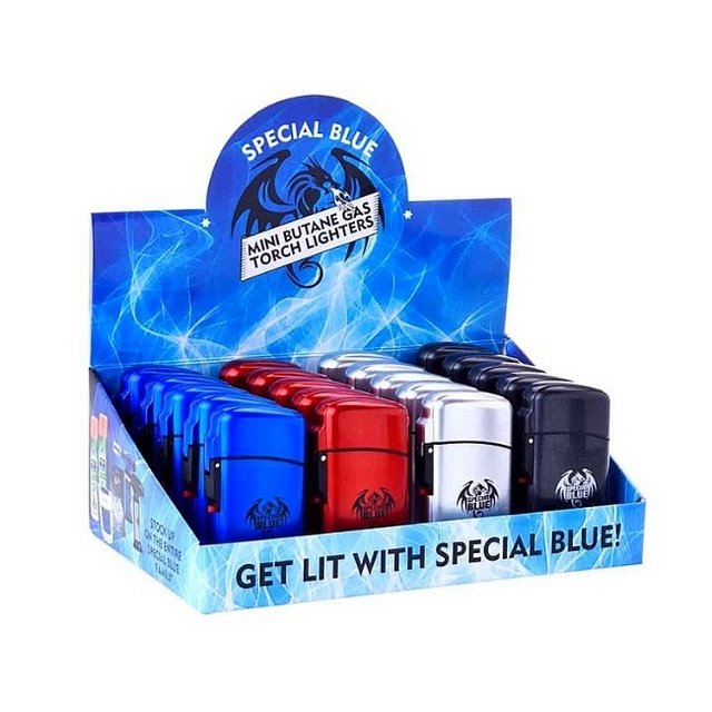 SPECIAL BLUE CLASSIC METAL LIGHTER LT103 BOX OF 20