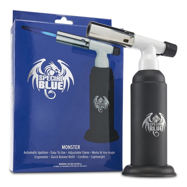 SPECIAL BLUE MONSTER BUTANE TORCH BLACK