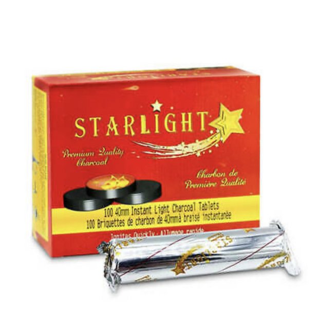 STARLIGHT CHARCOAL 33MM 10CT