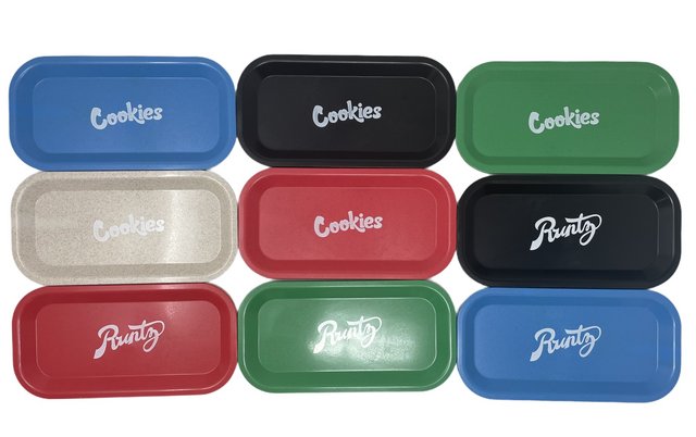 SUPREB BIODEGRADABLE TRAYS ASSORTED COLORS AND DESIGNS