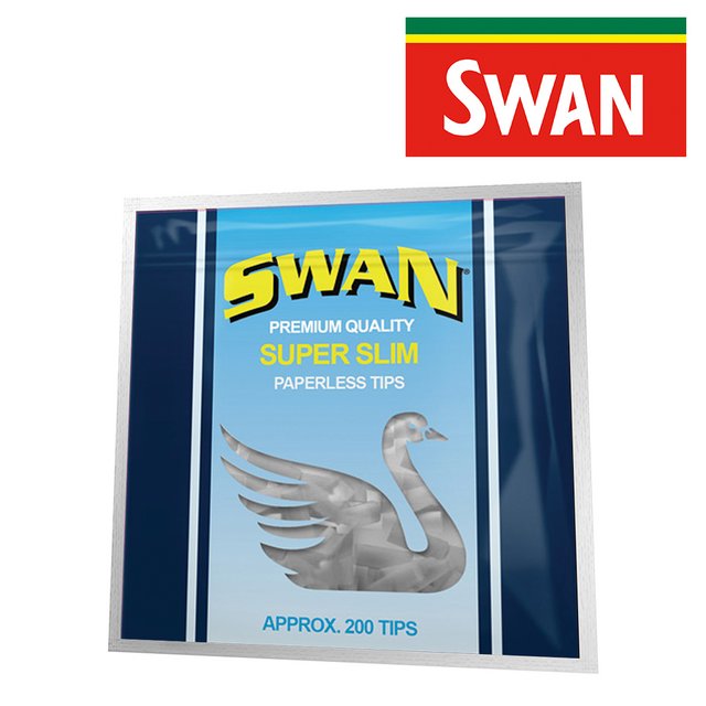 SWAN SLIM TIPS 200CT BAG