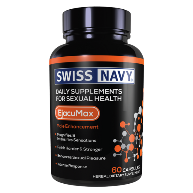 SWISS NAVY DAILY SUPPLEMENTS EJACUMAX 60CT CAPSULES