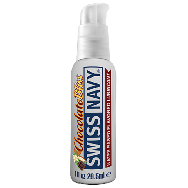 SWISS NAVY WATER BASED FLAVORED LUBRICANT CHOCOLATE BLISS 1OZ