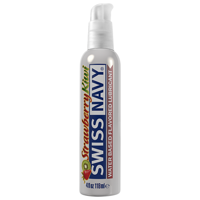 SWISS NAVY WATER BASED FLAVORED LUBRICANT STRAWBERRY KIWI 4OZ 