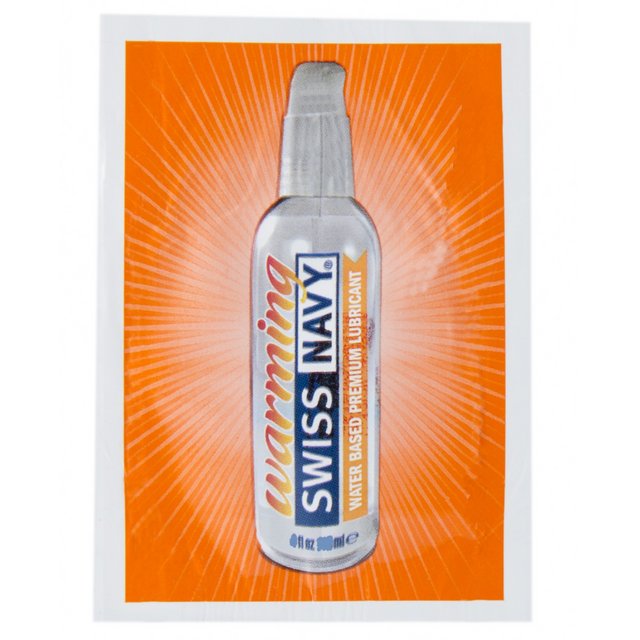 SWISS NAVY WATER BASED LUBRICANT WARMING 5ML