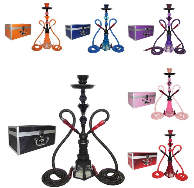 TANYA HAMMER 1HOSE HOOKAH CASE ASSORTED COLORS