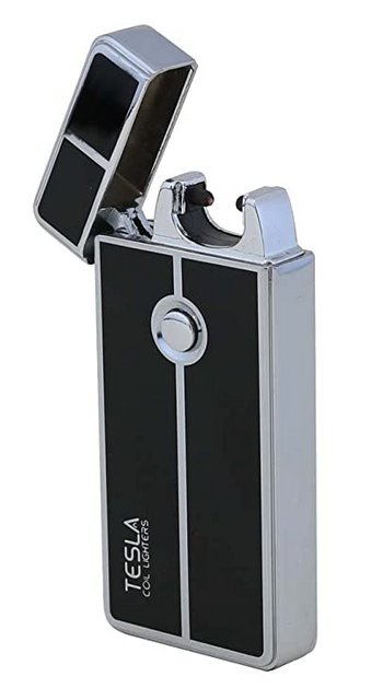 TESLA COIL LIGHTER - 61452 SILVER