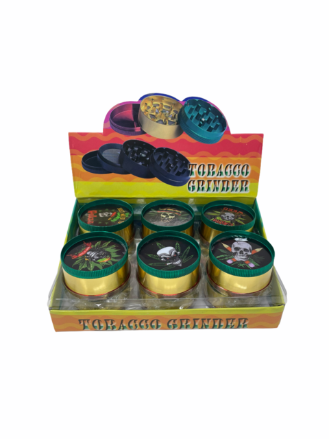 TOBACCO GRINDER 70070P 3 PARTS BOX OF 12