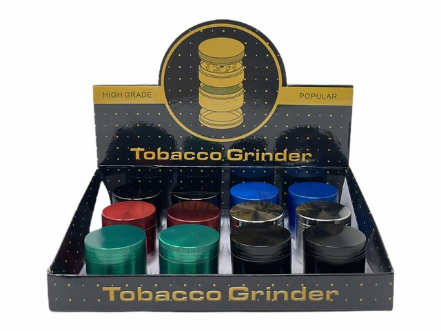 TOBACCO GRINDER GRZ004B BOX OF 12