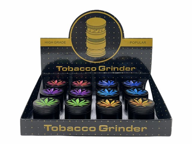 TOBACCO GRINDER GRZ004CP BOX OF 12