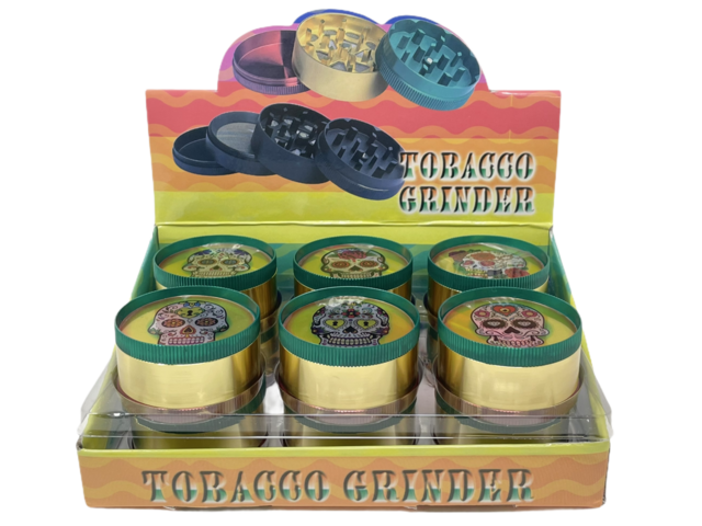 TOBACCO GRINDER GRZ024FC-2 BOX OF 12