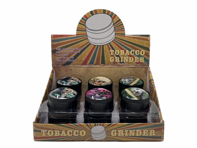 TOBACCO GRINDER GRZ024SJ-9 BOX OF 12