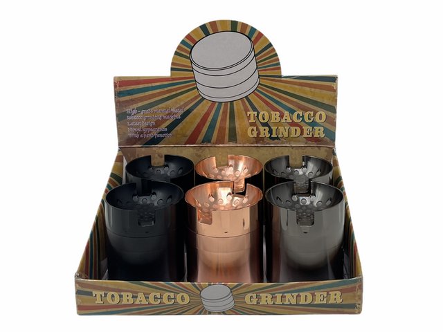 TOBACCO GRINDER GRZ136DYS BOX OF 6