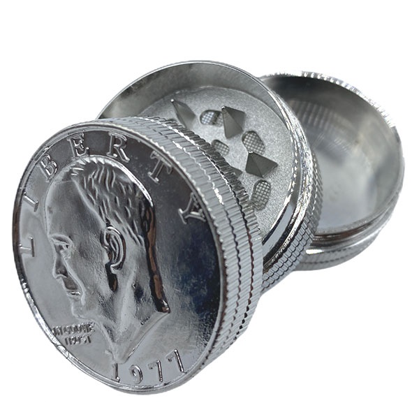 TOBACCO GRINDER LARGE US$ 3 PARTS GR004 BOX OF 12