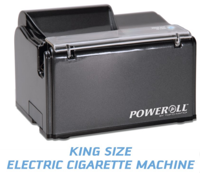 TOP O MATIC-POWEROLL KING SIZE CIGARETTE MACHINE