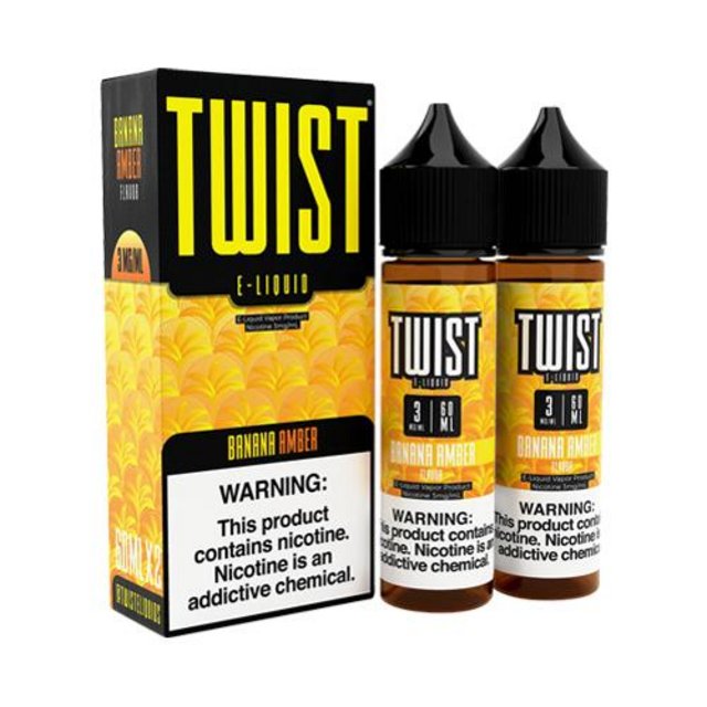 TWIST 0MG BANANA AMBER 60ML 2CT