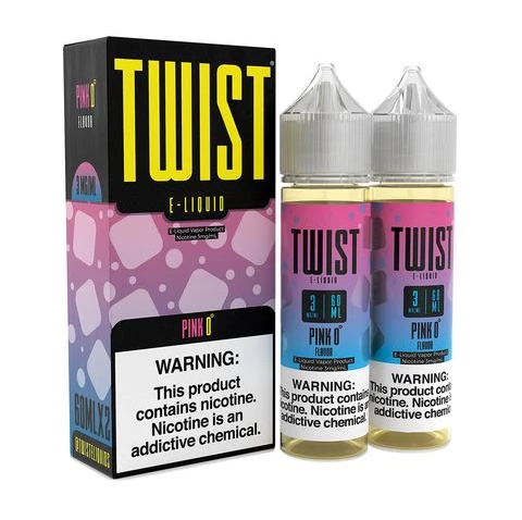 TWIST 0MG PINK 0° 60ML 2CT