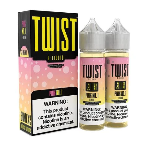 TWIST 0MG PINK NO. 1 60ML 2CT