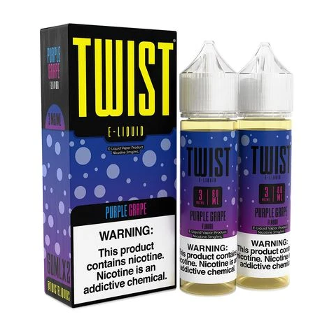 TWIST 3MG PURPLE GRAPE 60ML 2CT