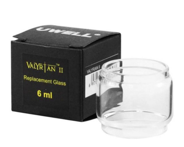 UWELL VALYRIAN II BUBBLE GLASS + CHIMNEY TUBE 6ML