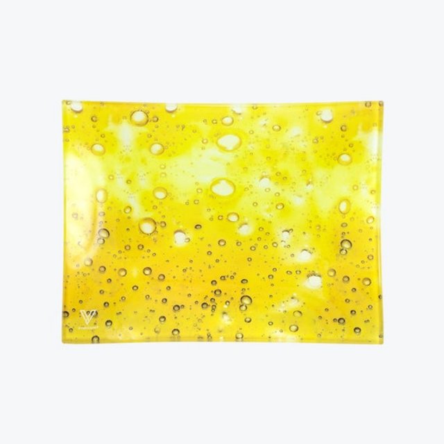 V SYNDICATE MEDIUM GLASS ROLLING TRAY DAB SLAB